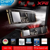 Disco SSD M.2 PCIE X4 2280 ADATA SX8200 Pro 1TB 3500/3000MB