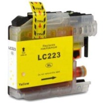 Tinteiro Genérico Brother LC223/LC221 Amarelo