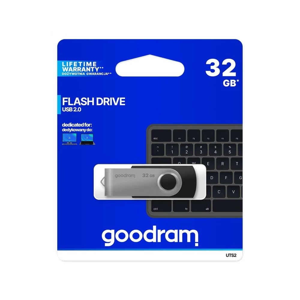 Pendrive 32GB UTS2 GoodRAM USB 2.0