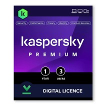 Kaspersky Premium (3 Dispositivos, 1 ano) Licença Digital