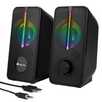 Colunas Gaming 2.0 Stereo 12W Alimentação USB NGS GSX-150