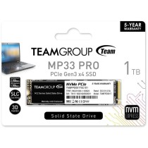 Disco M.2 PCIe NVMe Team Group 1TB MP33 Pro 2400/2100MB/s