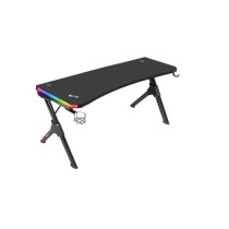 Mesa Gaming MARS GAMING MGD140 RGB / 140CM / RGB CHROMA / Tapete de Rato / Preta